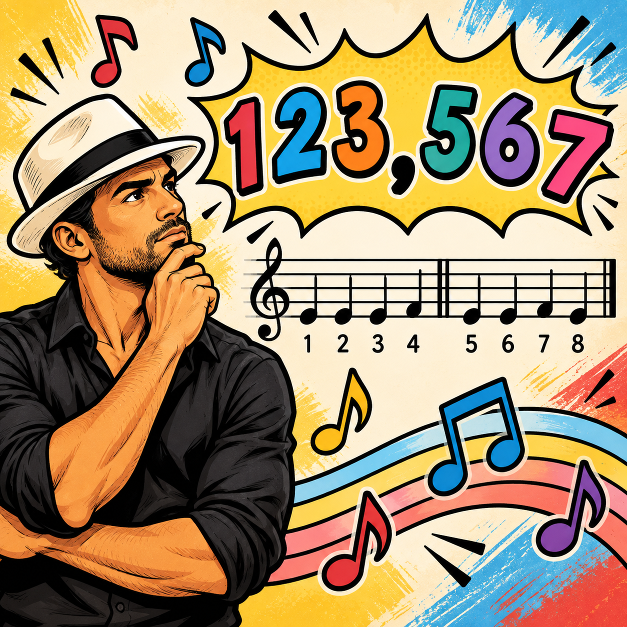 Ritmo de Salsa en Viñeta